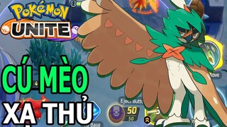 POKEMON UNITE Cú Mèo DECIDUEYE Build Cấu Rỉa Tăng Dame LIÊN QUÂN Top Game Android Ios Thành EJ