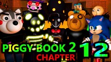 PIGGY Book 2 CHAPTER 12 "Hero Ending" vs Sonic & Baldi Roblox Minecraft Animation Speed Challenge