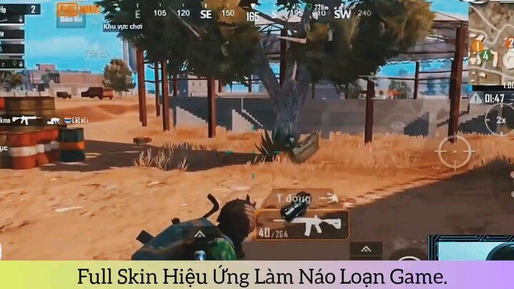 full skin hiệu ứng làm náo Loạn game