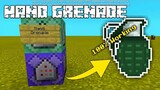 How to make a Hand Grenade in Minecraft using Command Block