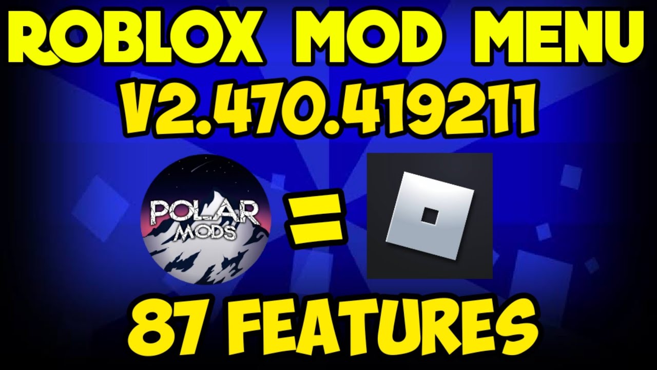 Roblox Mod Menu V2.529.366 With 87 Features UNLIMITED ROBUX 100