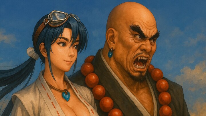 tengai monk & miko koyori