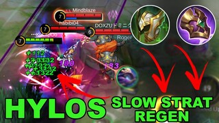 HYLOS New Slow + Regen Strat | Hylos Best Build 2022 | MLBB