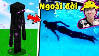 Vinh Sợ Nhất Nếu Minecraft Giống Ngoài Đời Thật Sẽ Như Vậy Nè 😭 NHÌN CŨNG KHÓ HIỂU THẬT SỰ LUÔN Á