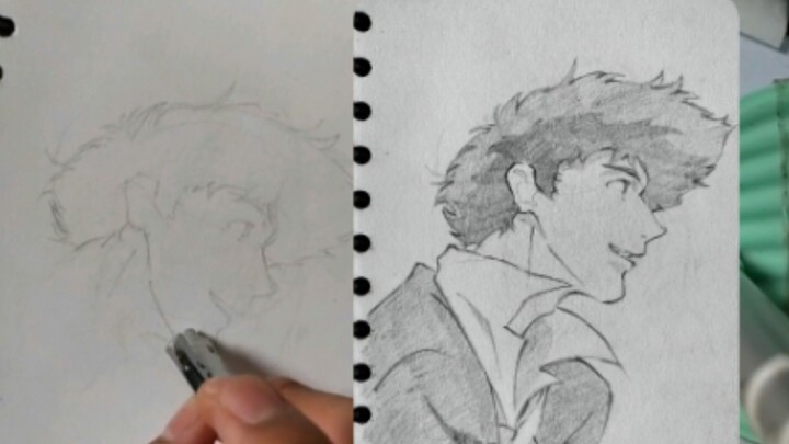 sketching Cowboy Bebop