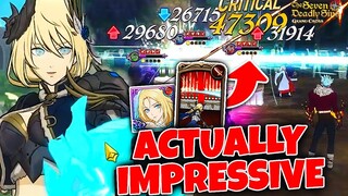 MASSIVELY BOOSTED RED BRUNHILD HITS LIKE A TRUCK!! | Seven Deadly Sins: Grand Cross