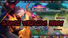 terlalu Izzy musuhnya auto bantai