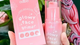 ผิวหน้าฉ่ำวาว สวยเป๊ะแบบสาวเกาหลี! ✨ odbo Glowy Face Primer