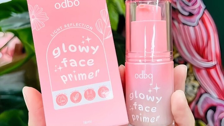 ผิวหน้าฉ่ำวาว สวยเป๊ะแบบสาวเกาหลี! ✨ odbo Glowy Face Primer
