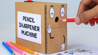 Homemade electric pencil sharpener machine, save time, effort and worry!