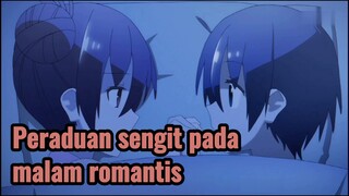 Peraduan sengit pada malam romantis