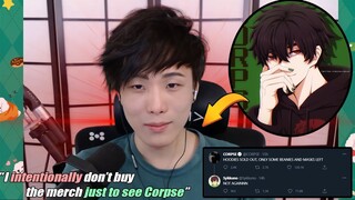 Sykkuno said he intentionally didn't buy the merch so that Corpse will hand-deliver it again