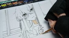 [Drawing] Menggambar Higa san [Part 1]
