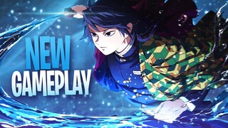 NEW Demon Slayer Game Giyu Gameplay | Demon Slayer Hinokami Chronicles