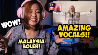 Aina Abdul - Easy On Me (Cover) | Malaysian Singer | Filipino Girl Reaction | Krizz Reacts