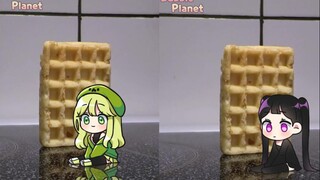 [ตัวตน] เมื่อครีพเพอร์และเอนเดอร์แมนเจอวาฟเฟิลที่ร่วงหล่น (มีมวาฟเฟิล)