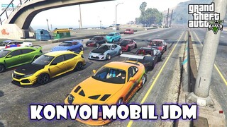 KONVOI MOBIL JDM TERBESAR DI KOTA INI !! - GTA V ROLEPLAY