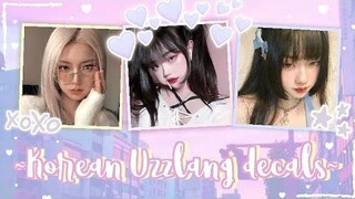 Korean Ulzzang icon decals / decal ids | For your Royale high journal, Bloxburg, Etc. ⊂(´･◡･⊂ )