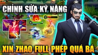 [LMHT Tốc Chiến] Xin Zhao Được Làm Lại Lên Full Phép Quá Bá Trong Liên Minh Tốc Chiến