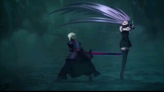 fate：saber VS rider （黑呆 vs R姐）