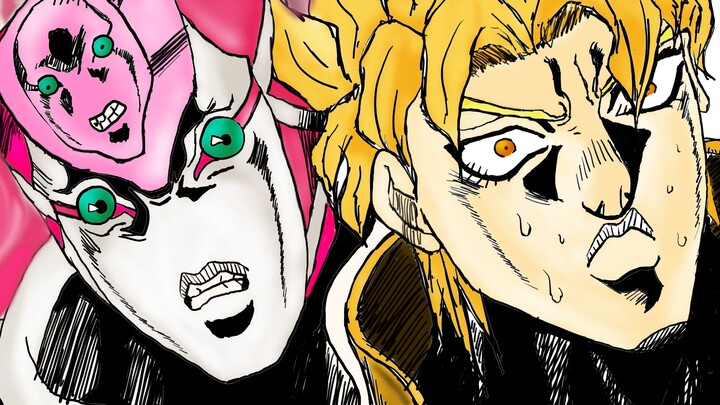 Diablo and DIO snatch the stairs [Jojo homemade animation episode 2]