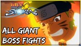 Naruto: Ultimate Ninja Storm - All Giant Boss Fights (PS4 PRO 1440p)