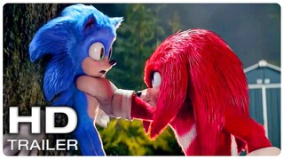 SONIC THE HEDGEHOG 2 "Sonic Vs Knuckles Fight" Trailer (NEW 2022) Animated, Kids & Family Movie HD