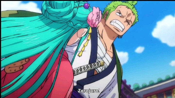 Zoro save Hiyori sanji's reaction🤣