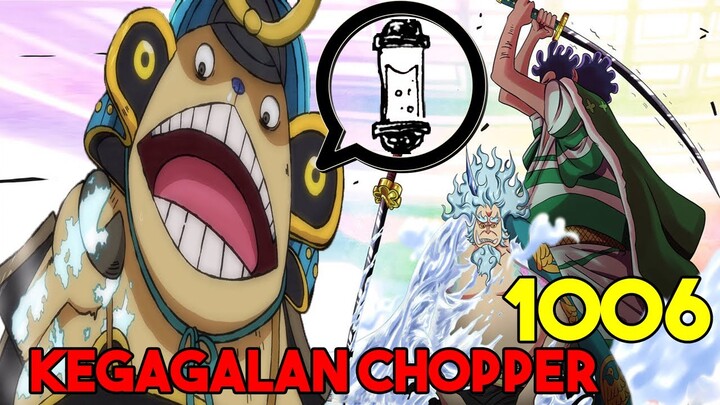 REVIEW OP 1006 KEGAGALAN CHOPPER MEMBUAT PENAWAR OBAT ICE DEMON - TEORI ONE PIECE TERBARU