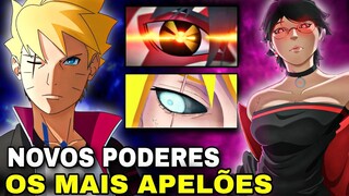 ESSES SERÃO OS NOVOS PODERES DO TIME 7 NO TIMESKIP AGORA EM BORUTO VÓRTEX!