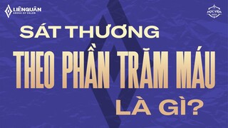 SÁT THƯƠNG THEO PHẦN TRĂM MÁU LÀ GÌ?