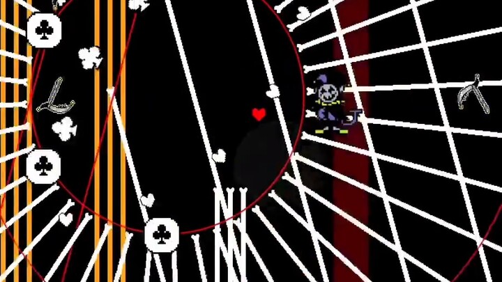 [การย้อนกลับสองระดับ] jevil × spt × sans - แอนิเมชั่น Deltarune ฉบับที่ 2 [ไอเทมชิ้นเดียวของเทศกาลปี