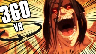 360° EREN TITAN กินคุณ! Titan Village Escape VR