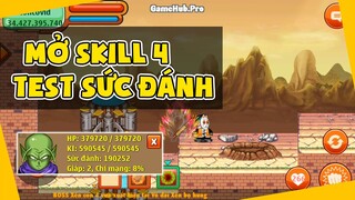 Ngọc Rồng Online - Mở Skill4 Và Test Sức Đánh Mới Conc.o.v.i.d