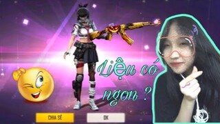 Phối Đồ Với Bộ Nữ Sinh Cực Đẹp :3 || Skin Súng AK Bí Ngô Miễn Phí Liệu Có Ngon ?? || Tạm Biệt OB30☺️