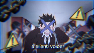 AMV A Silent Voice - XO Tour Llif3 - Lil Uzi Vert「AMV INDONESIA 」