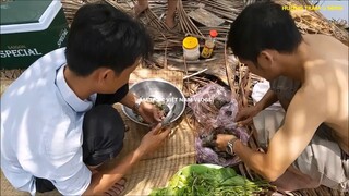 TÔM CÀNG XANH SỐNG VỚI MÙ TẠT KIỂU THÁI LAN | Ẩm thực việt nam vlogs