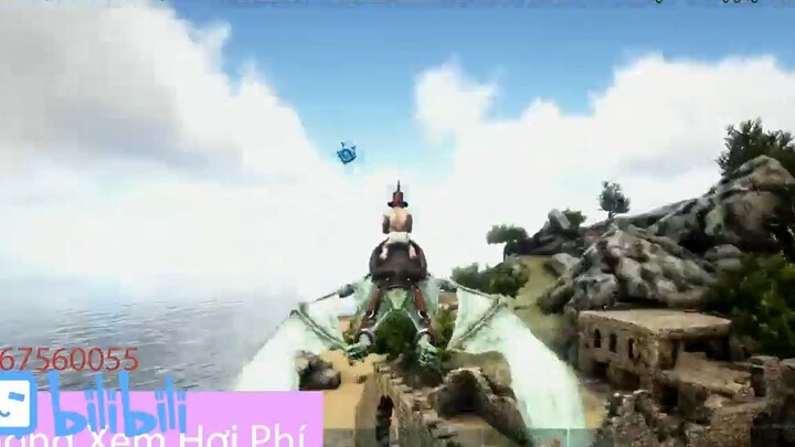 cách làm nhà đá trong ark #game