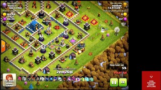 BASE TH12 Bay cúp Huyền Thoại Thủ 1 SAO COC - Trận 1 #game