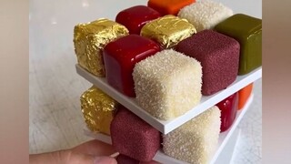A collection of desserts made by the popular French pastry chef Cedric Grolet