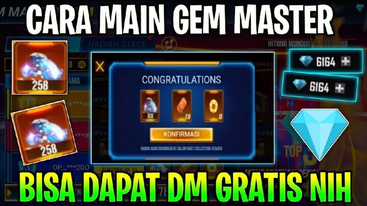 CARA BERMAIN DI EVENT GEM MASTER!! CARA MENJADI TOP 1 DI EVENT GEM MASTER