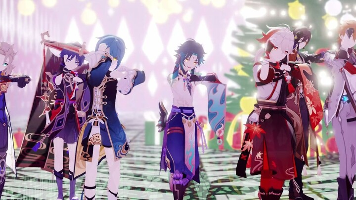 ✦Teyvat International Boys Group✦｢Genshin Impact MMD｣