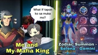 "THE MASUNGIT NA BABY" Me and My Mafia King |MLBB Zodiac - Selena - Gemini