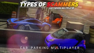 Types of Scammers in Car Parking Multiplayer