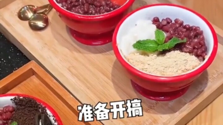 Trong quán lẩu có bán sữa chua chiên, hôm nay tôi đã nhận được niềm vui gấp đôi.
