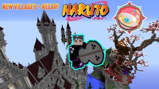 New Villages and Recap! IceeRamen Naruto Minecraft Mod Server SMP