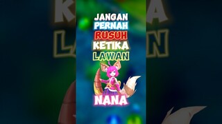 Jangan pernah rusuh ketika lawan nana ✍️🙌 #contentcreatormlbb #wiamungtzy #nana