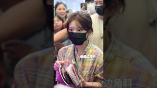 #zhaolusi Fancam Update 240428 | Lusi arrives in Chengdu