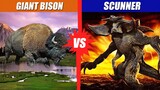 Giant Bison vs Scunner | SPORE