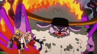 LUFFY GEAR 5 VS SAINT SATURN